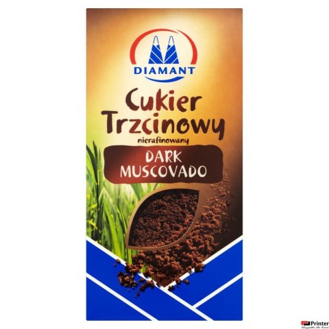 Cukier DIAMANT trzcinowy Dark Muscovado 500g