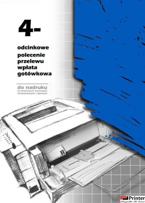 F-112-2 4-odcinkowe polecenie przelewu MICHALCZYK&PROKOP A4 100 kartek F-112-2 4-odcinkowe polecenie przelewu MICHALCZYK&PROKOP A4 100 kartek