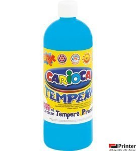 Farba tempera 1000 ml, błękitny/niebieski CARIOCA 170-1442 /170-2640 Farba tempera 1000 ml, błękitny/niebieski CARIOCA 170-1442 /170-2640
