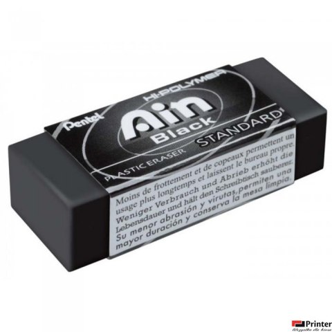 Gumka ołówkowa AIN Black ZEAH06 PENTEL Gumka ołówkowa AIN Black ZEAH06 PENTEL