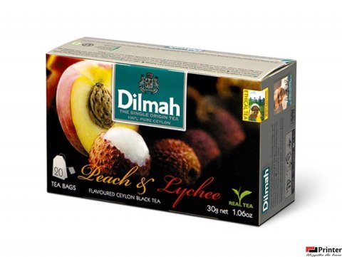 Herbata DILMAH BRZOSKWINIA&LYCHE 20t*1,5g Herbata DILMAH BRZOSKWINIA&LYCHE 20t*1,5g