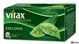 Herbata VITAX INSPIRATIONS zielona (20 saszetek) 30g zawieszka