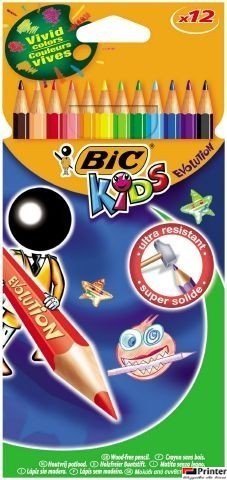 Kredki ołówkowe BIC Kids Evolution ECOlutions 82902912 Kredki ołówkowe BIC Kids Evolution ECOlutions 82902912