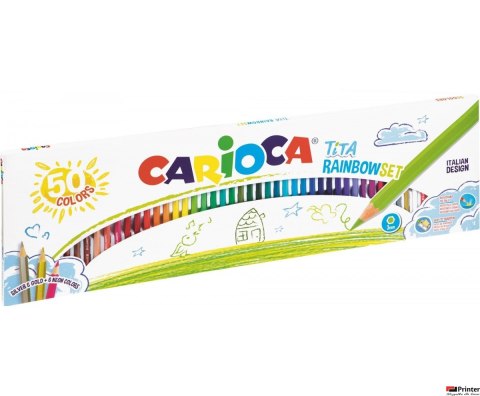 Kredki ołówkowe Tita 50 kol. (42990) 160-2208 Kredki ołówkowe Tita 50 kol. (42990) 160-2208