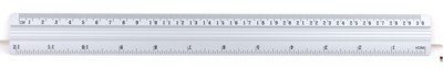 Linijka/Ruler GR-112-40, aluminiowa, 40 cm GRAND 130-1505 Linijka/Ruler GR-112-40, aluminiowa, 40 cm GRAND 130-1505