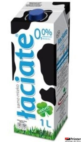 Mleko ŁACIATE UHT 0% 1L Mleko ŁACIATE UHT 0% 1L