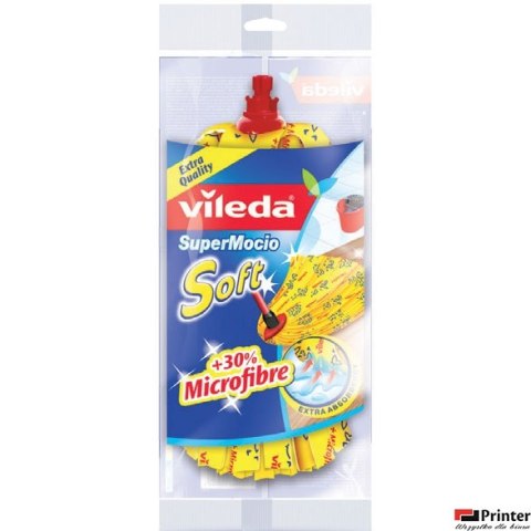 Mop paskowy wkład żółty VILEDA Super Mocio Soft (11498) Mop paskowy wkład żółty VILEDA Super Mocio Soft (11498)