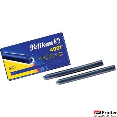 Naboje do piór, długie czarne 400142570 PELIKAN Naboje do piór, długie czarne 400142570 PELIKAN