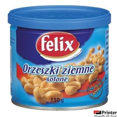 Orzeszki ziemne solone FELIX 140g puszka Orzeszki ziemne solone FELIX 140g puszka