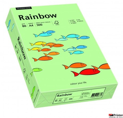 Papier xero kolorowy RAINBOW przygaszona zieleń R75 88042629 Papier xero kolorowy RAINBOW przygaszona zieleń R75 88042629