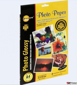 Papier fotograficzny laser błyszczący, 160 g/m, A4 20 arkuszy YELLOW ONE 150-1377