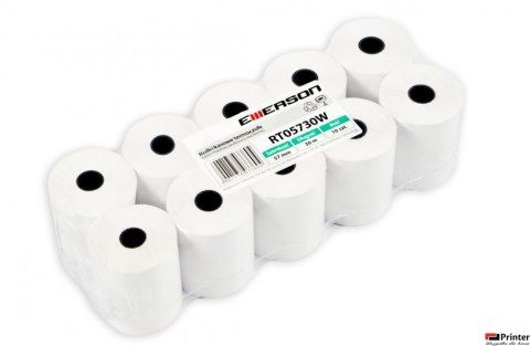 Rolki termiczne 80x30m 10szt EMERSON rt08030wkbpaf BPA FREE Rolki termiczne 80x30m 10szt EMERSON rt08030wkbpaf BPA FREE