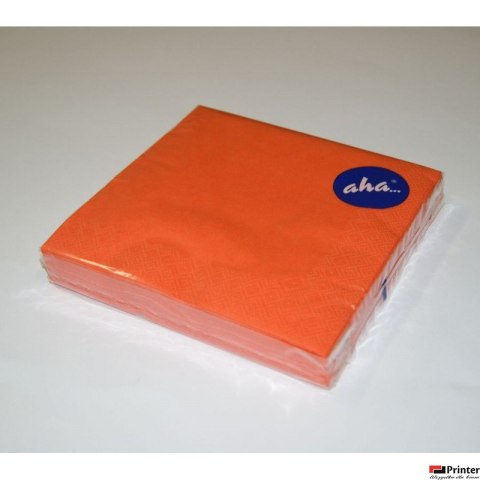 Serwetki AHA pomarańczowe 33x33cm, 20sztuk, intensywny Serwetki AHA pomarańczowe 33x33cm, 20sztuk, intensywny