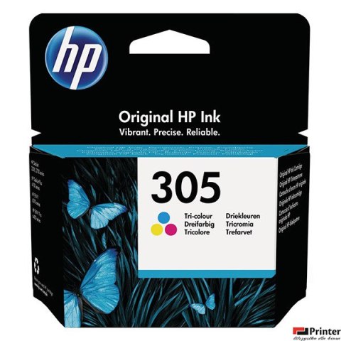 Tusz HP 305 (3YM60AE) kolor 100str Tusz HP 305 (3YM60AE) kolor 100str