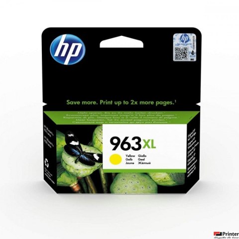Tusz HP 963XL (3JA29AE) żółty 16000str Tusz HP 963XL (3JA29AE) żółty 16000str