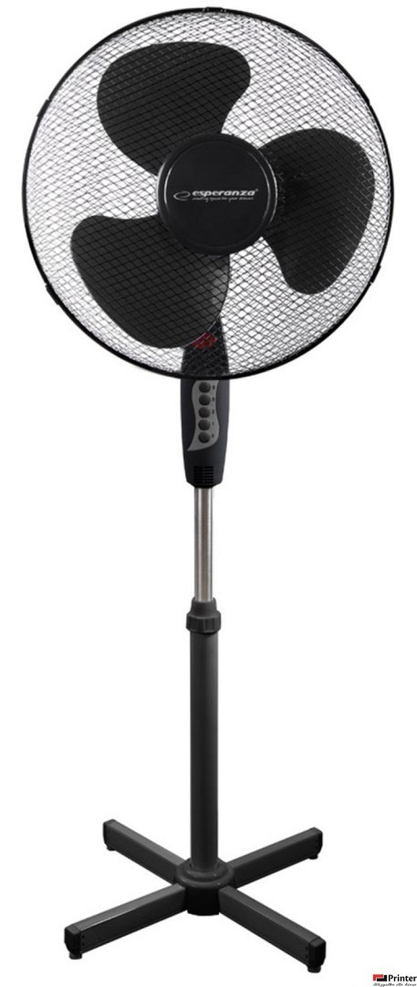 Wentylator stojący ESPERANZA czarny EHF001KK HURRICANE Wentylator stojący ESPERANZA czarny EHF001KK HURRICANE