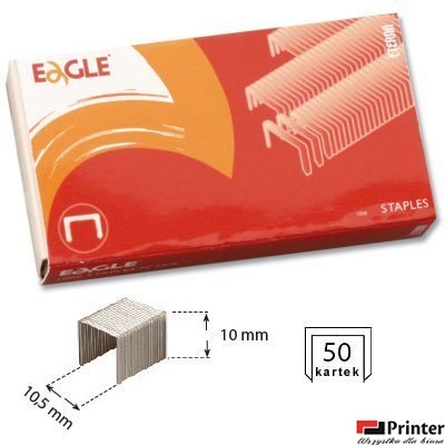 Zszywki 23/10, do 60 kartek, 1000 szt. EAGLE 110-1326 Zszywki 23/10, do 60 kartek, 1000 szt. EAGLE 110-1326
