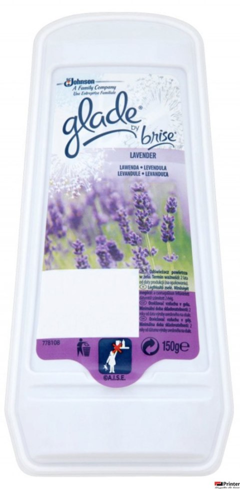 BRISE GEL Odświeżacz powietrza 150 g Lavenda 12382/26432 BRISE GEL Odświeżacz powietrza 150 g Lavenda 12382/26432