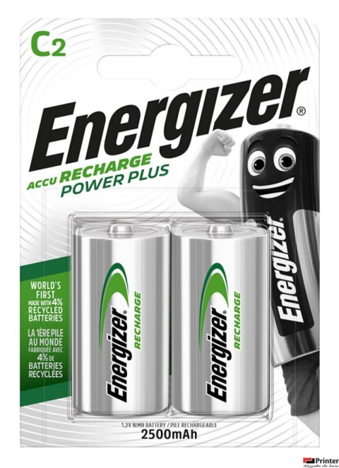 Bateria akumulatorek ENERGIZER HR14 (2szt.) Ni-MH, C, 1.2V, 2500mAh Bateria akumulatorek ENERGIZER HR14 (2szt.) Ni-MH, C, 1.2V, 2500mAh