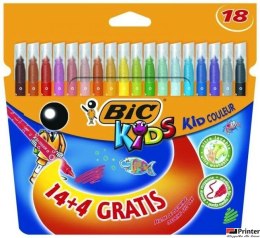 Flamastry BIC Kids Kid Couleur 14+4szt, 937510