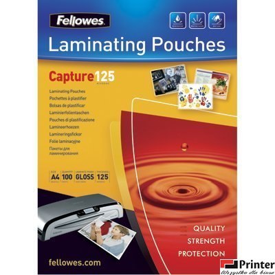 Folie do laminacji PREMIUM ImageLast A4 125mic. 5307407 FELLOWES Folie do laminacji PREMIUM ImageLast A4 125mic. 5307407 FELLOWES