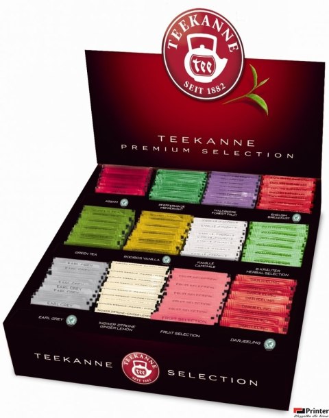 Herbata TEEKANNE Premium Selection - 12 smaków x 15 kopert (180szt) Herbata TEEKANNE Premium Selection - 12 smaków x 15 kopert (180szt)