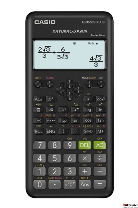 Kalkulator CASIO FX-350ES PLUS-2 naukowy Kalkulator CASIO FX-350ES PLUS-2 naukowy