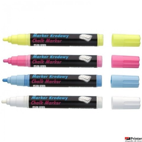 Marker kredowy, końcówka ścięta 15mm, 25g tuszu pomarańczowy TO-290 Toma Marker kredowy, końcówka ścięta 15mm, 25g tuszu pomarańczowy TO-290 Toma