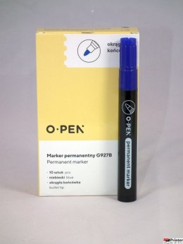 Marker permanentny okrągły G927B niebieski AMA0927922 OPEN