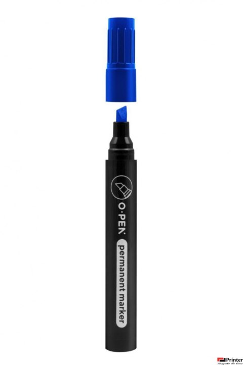 Marker permanentny ścięty G927C niebieski AMA0927960 OPEN Marker permanentny ścięty G927C niebieski AMA0927960 OPEN