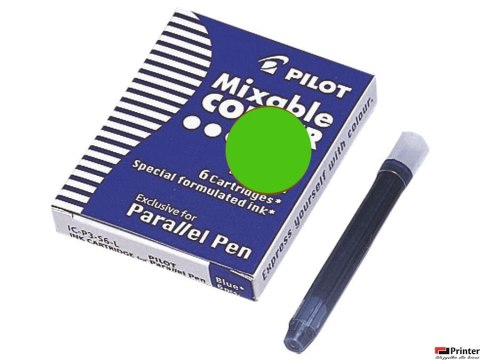 Naboje PARALLEL zielony IC-P3-S6-G PILOT Naboje PARALLEL zielony IC-P3-S6-G PILOT