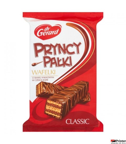 PRYNCYPAŁKI Wafelki z kremem kakaowym w czekoladzie CLASSIC dr Gerard 200G