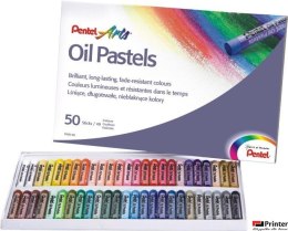 Pastele olejne 50 kolorów PHN-50 PENTEL