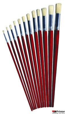 Pędzle 582 okrągłe 12 szt. rozm. 1-12, 12 szt. FIORELLO 170-1414 Pędzle 582 okrągłe 12 szt. rozm. 1-12, 12 szt. FIORELLO 170-1414