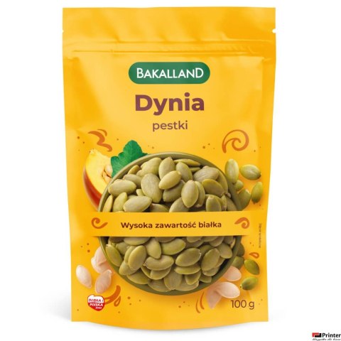 Pestki dyni łuskane 100g BAKALLAND