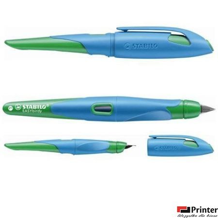 Pióro wieczne EASYbirdy NEON niebieski/zielony R 5012/2-41 STABILO dla praworęcznych Pióro wieczne EASYbirdy NEON niebieski/zielony R 5012/2-41 STABILO dla praworęcznych