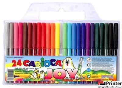 Pisaki CARIOCA Joy, 24 kolory 160-1470 Pisaki CARIOCA Joy, 24 kolory 160-1470