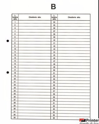 Przekładki do akt osobowych B BIURFOL DRU-055B Przekładki do akt osobowych B BIURFOL DRU-055B