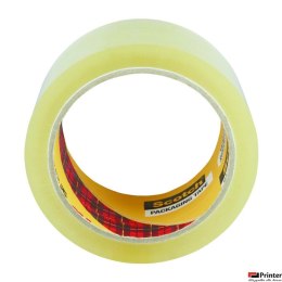 Scotch_ Secure Seal, taśma pakowa, przezroczysta, 50 mm x 50 m, 1 roleka/opakowanie BARDZO MOCNA, kauczukowa 7100300849