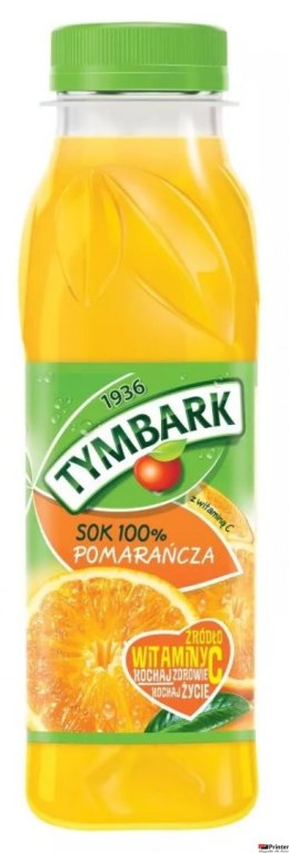 Sok TYMBARK pomarańczowy 0.3L PET