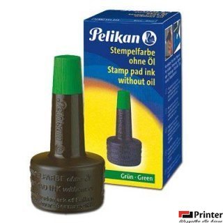 Tusz do stempli 28ml zielony 100436066 PELIKAN Tusz do stempli 28ml zielony 100436066 PELIKAN