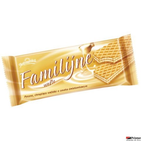 Wafle FAMILIJNE Śmietankowe 180g JUTRZENKA