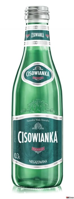 Woda CISOWIANKA 0.3l Classique niegazowana szkło karton 24 szt