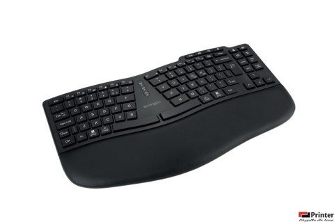 Bezprzewodowa klawiatura ergonomiczna Kensington Pro Fit® KB675 EQ TKL, czarna K75491WW Bezprzewodowa klawiatura ergonomiczna Kensington Pro Fit® KB675 EQ TKL, czarna K75491WW