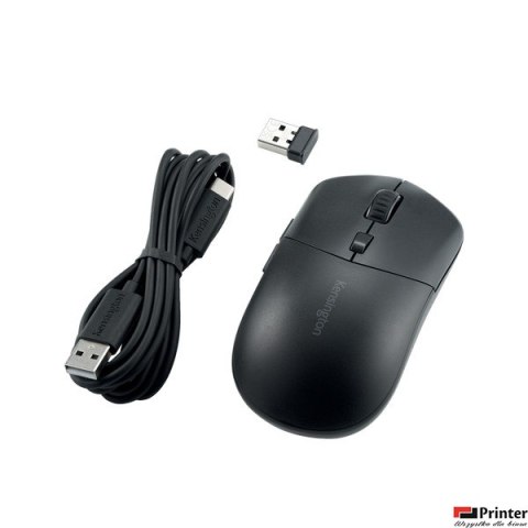 Bezprzewodowa mysz Kensington MY430 EQ z akumulatorem, czarna K75507EU Bezprzewodowa mysz Kensington MY430 EQ z akumulatorem, czarna K75507EU