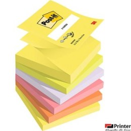 Bloczki 3M POST-IT Z-Notes 76x76mm neonowe 6x100k R330-NR FT510089939