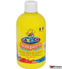 Farba tempera 500 ml, żółta CARIOCA 170-2366