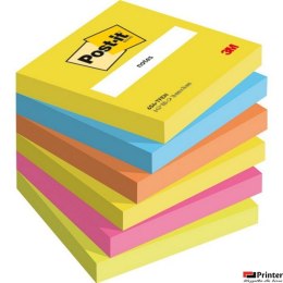 Karteczki samoprzylepne Post-it®, mix kolorów, 76 mm x 76 mm, 100 arkuszy