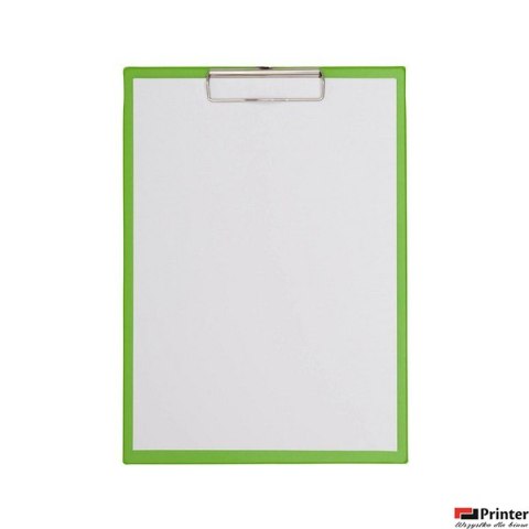 Podkładka Maul A4 z klipsem, powłoka plastikowa, jasnozielona (23352/54 ML) Podkładka Maul A4 z klipsem, powłoka plastikowa, jasnozielona (23352/54 ML)
