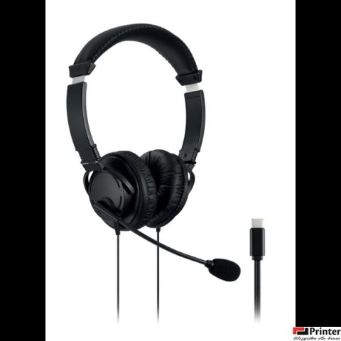 Słuchawki Kensington USB-C Hi-Fi z mikrofonem K97457WW Słuchawki Kensington USB-C Hi-Fi z mikrofonem K97457WW